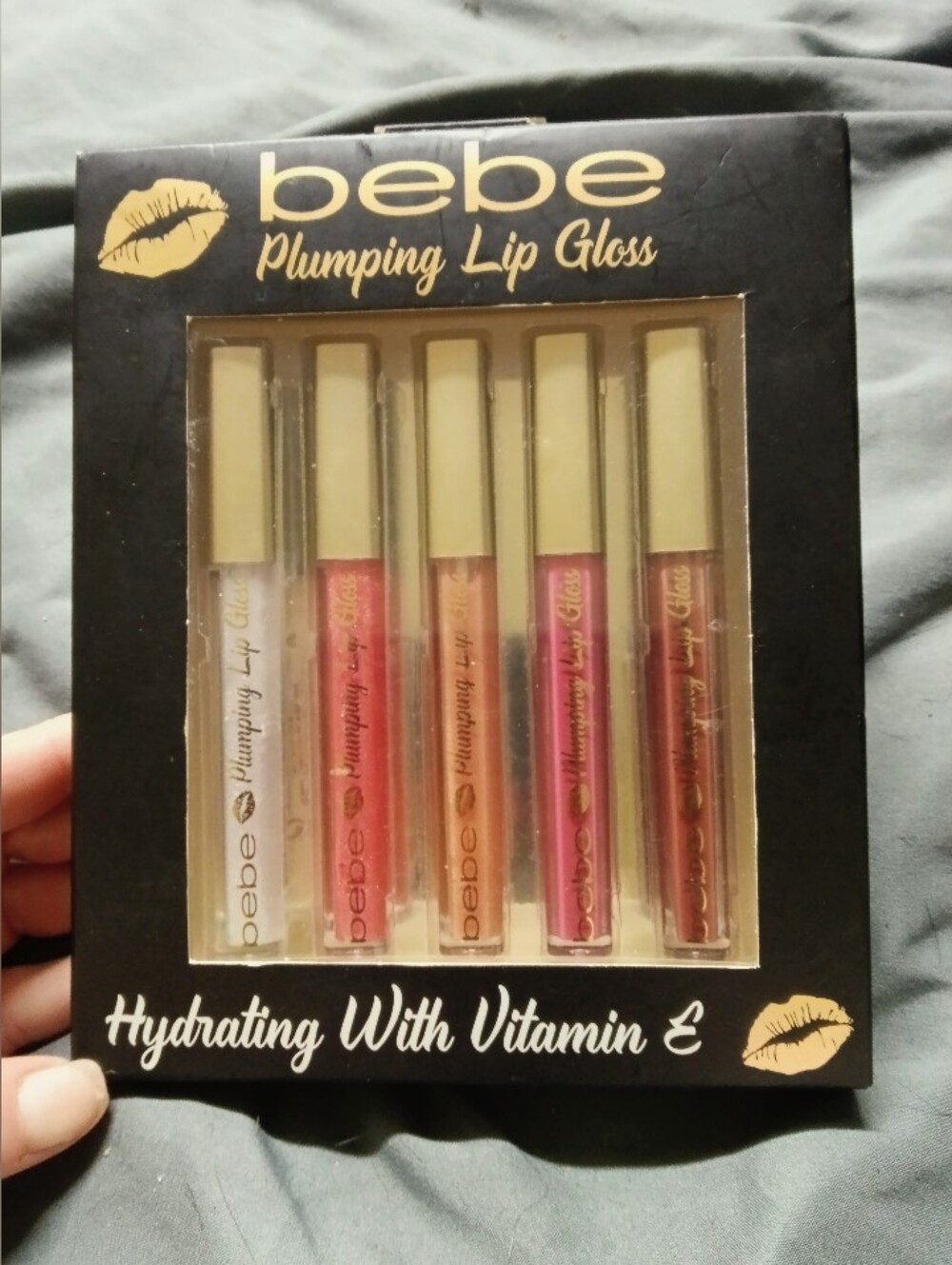 bebe Plumping Lip Gloss Set — Twilight Pink & Sunset Shades